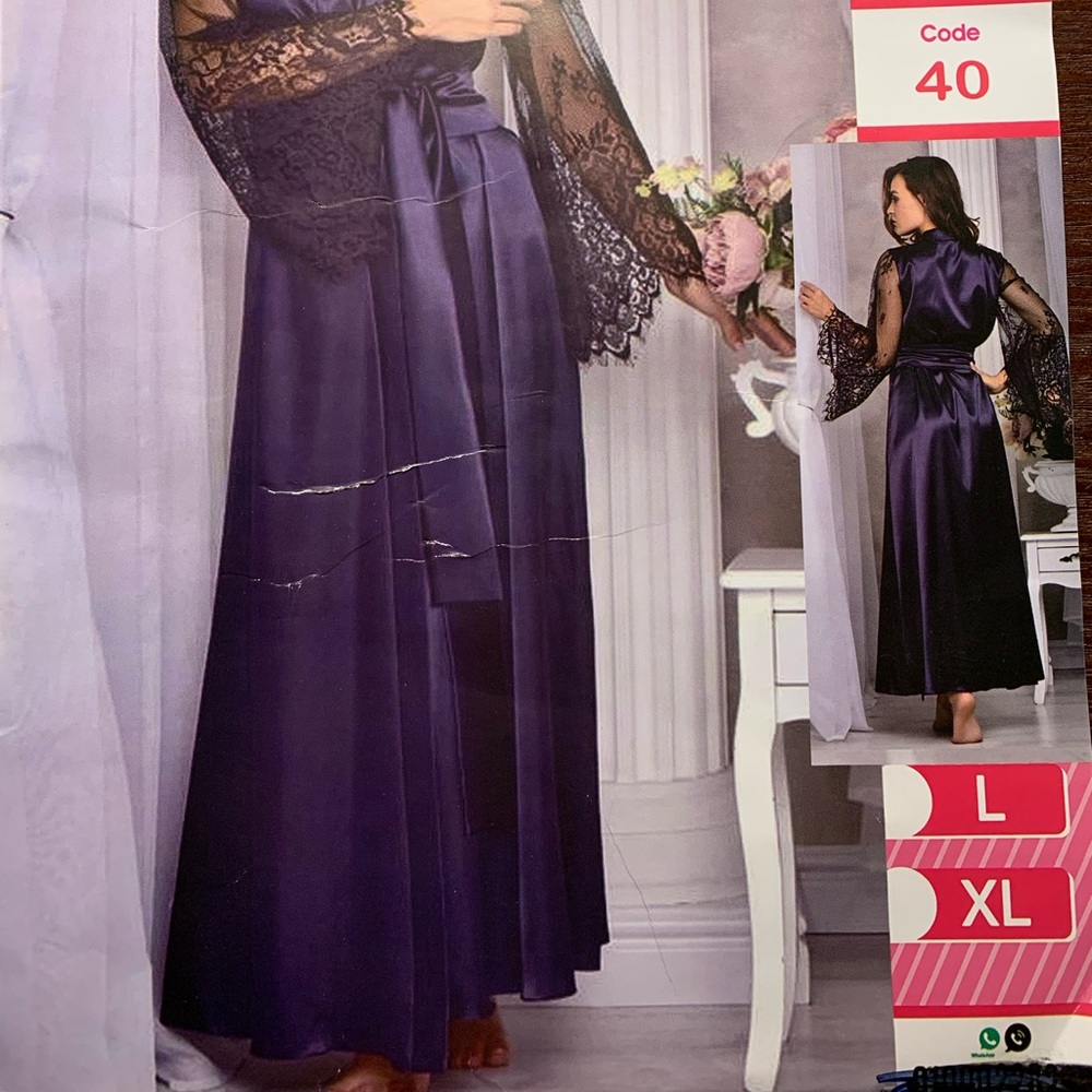 Maxi satin Classy Robe 🔥🔥 - Picture 4 of 4